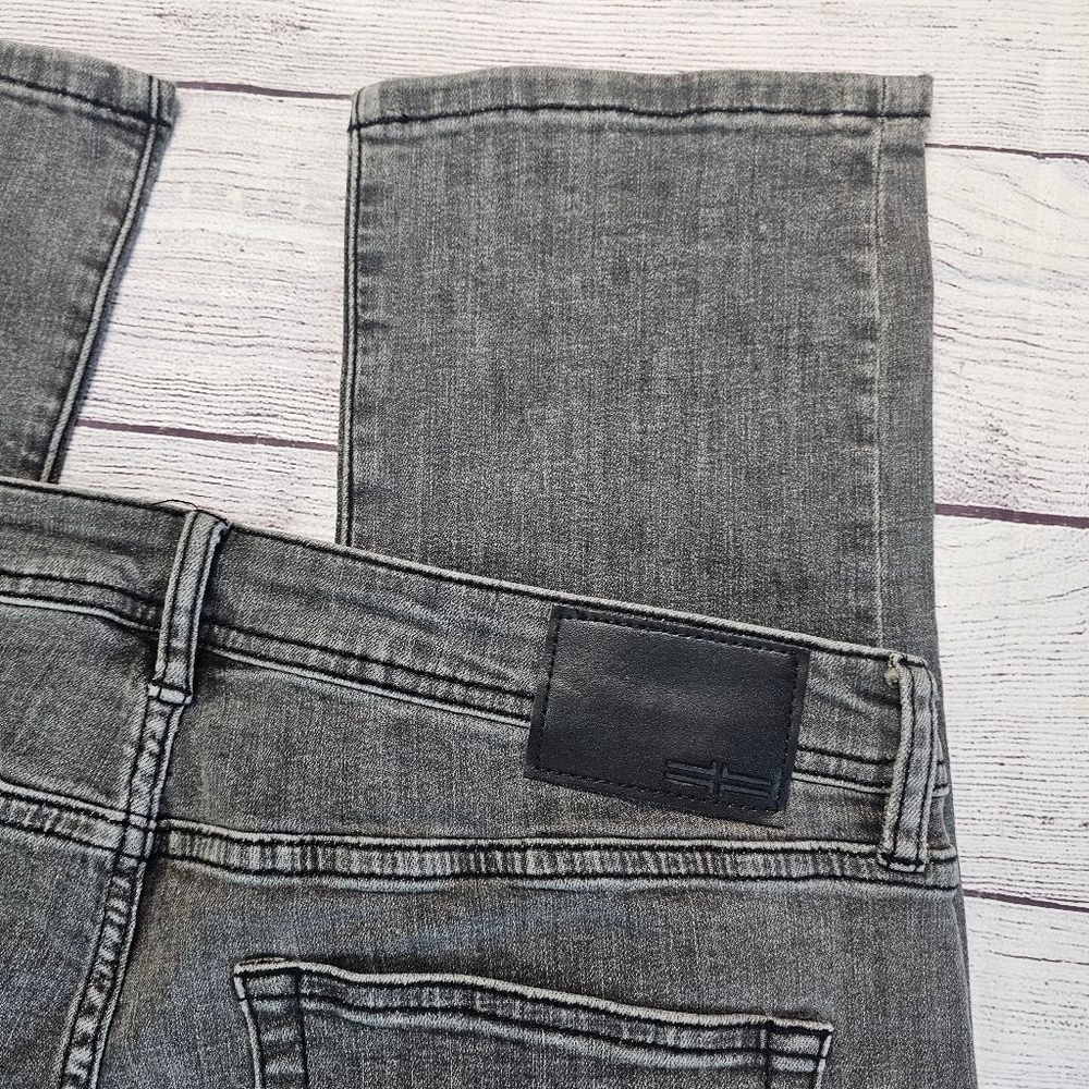 Liverpool 36x33 straight leg black denim jeans - Picture 7 of 9